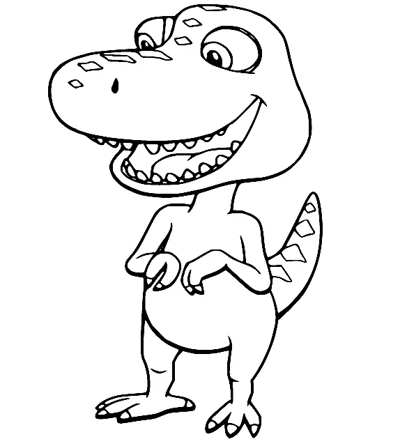Dinosaur Train Coloring Pages 47