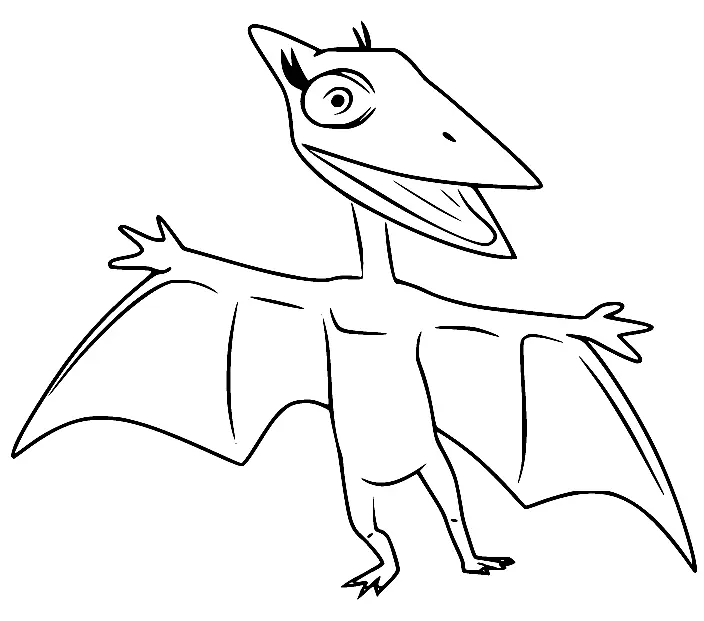 Tren Dinosaurios Para Colorear 52
