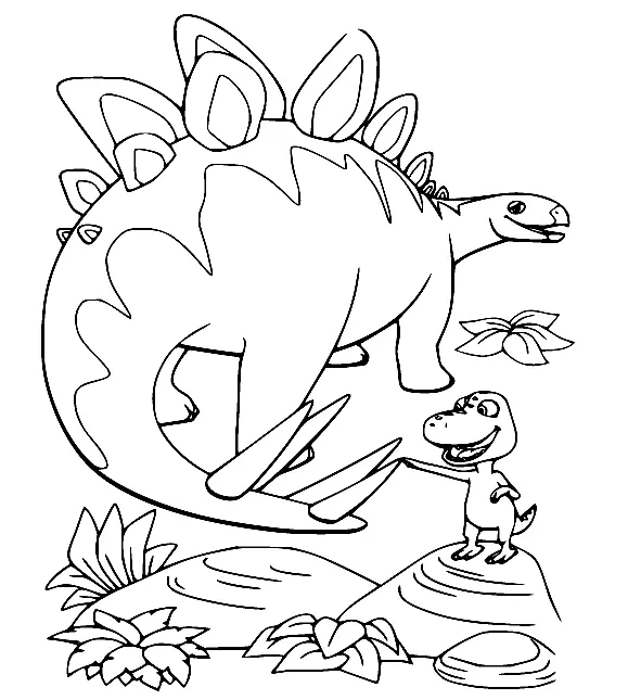 Dinosaur Train Coloring Pages 58