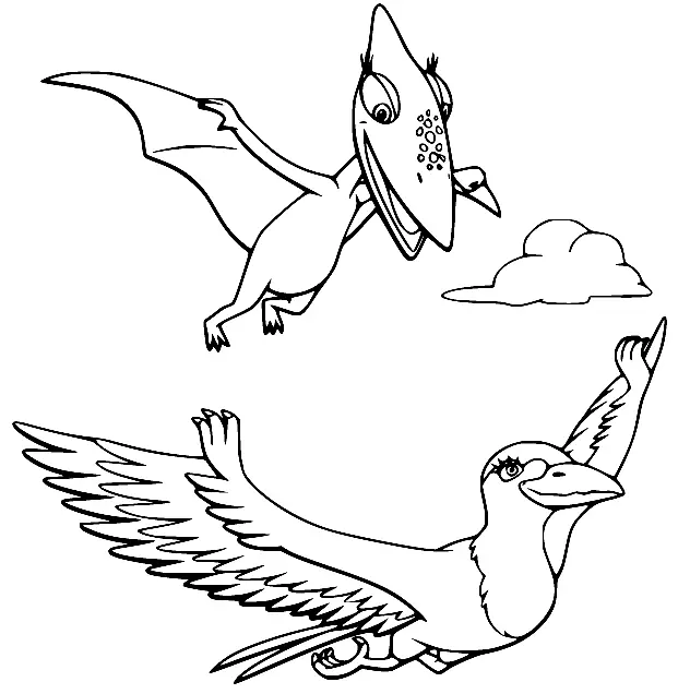 Dinosaur Train Coloring Pages 59