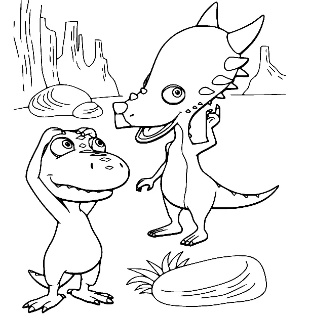 Dinosaur Train Coloring Pages 65