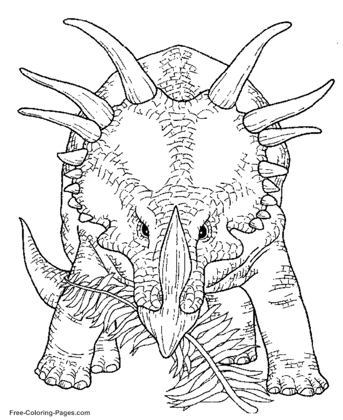 Dinosaurs Coloring Pages 39