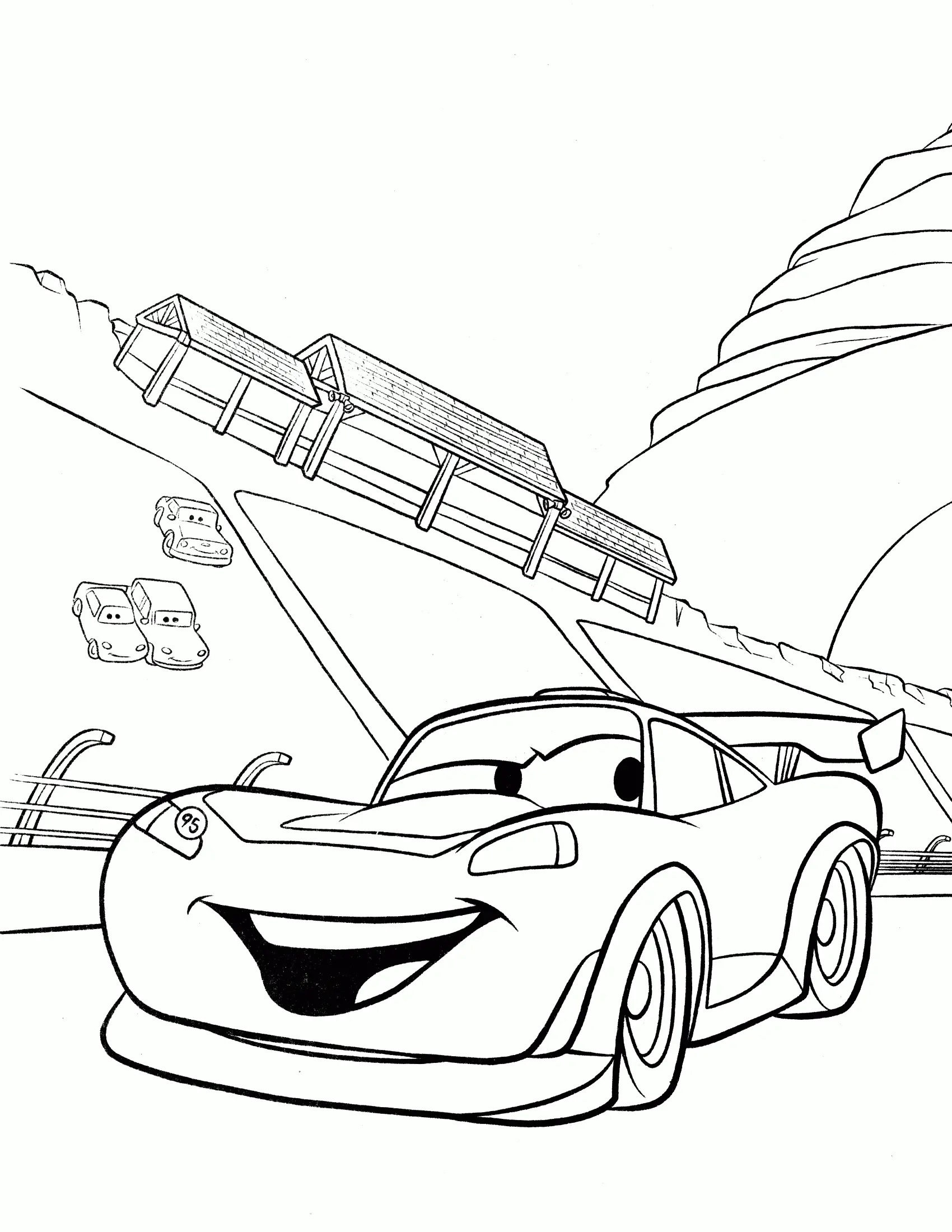 Disney Cars Ausmalbilder 14