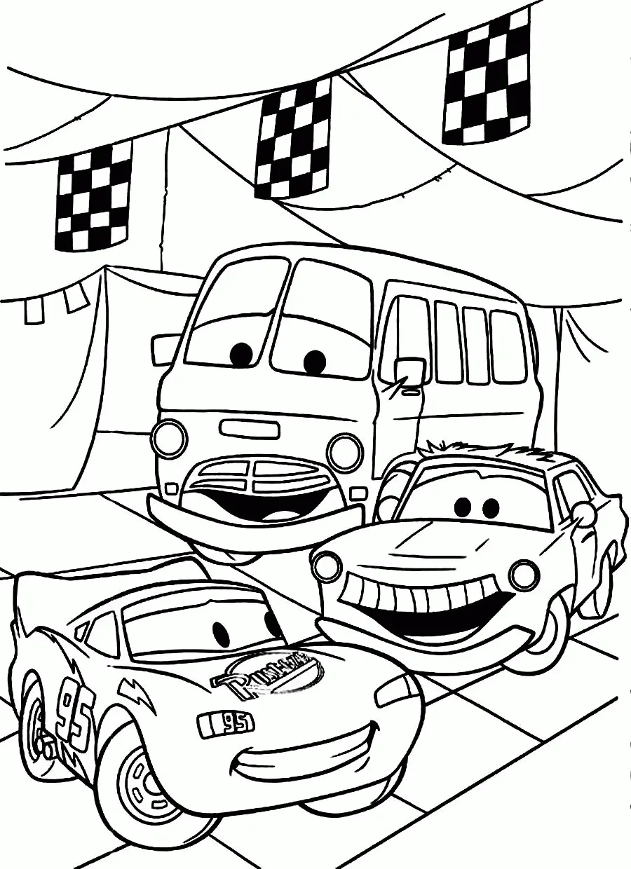 Disney Cars Ausmalbilder 20