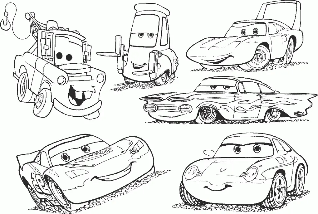 Disney Cars Ausmalbilder 3