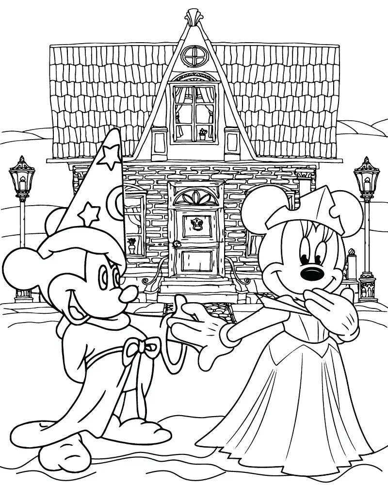 Disney Para Adultos Para Colorear 22
