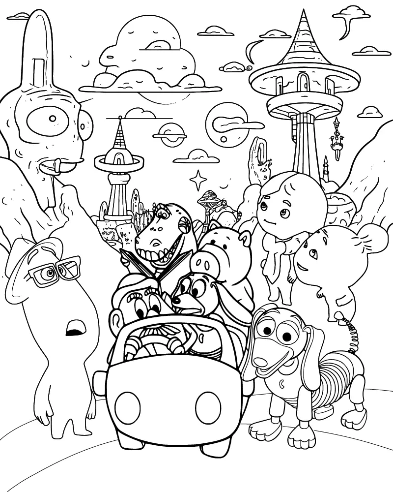 Disney Para Adultos Para Colorear 28