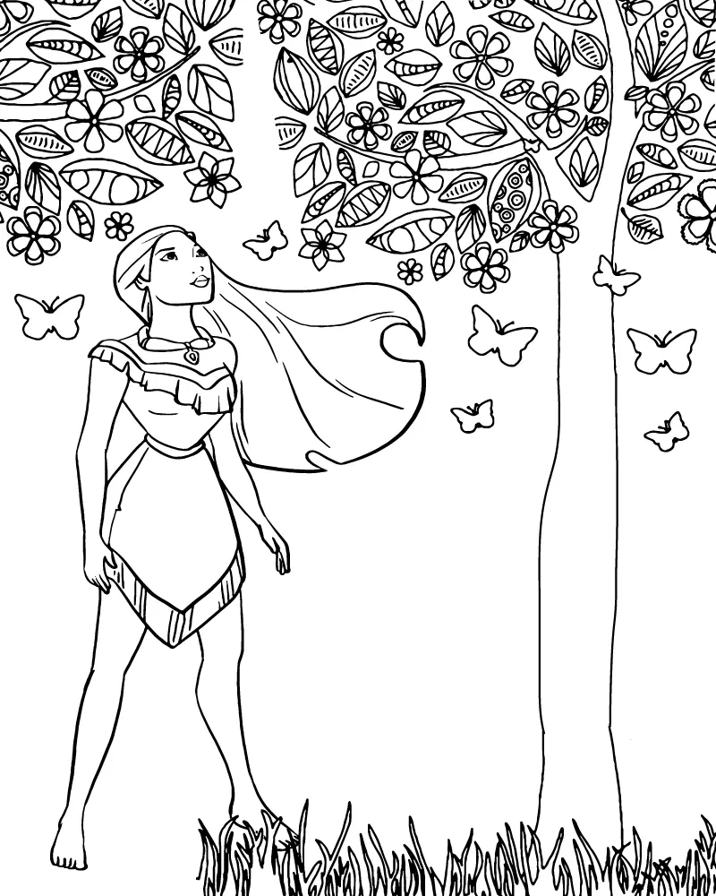 Disney Para Adultos Para Colorear 29