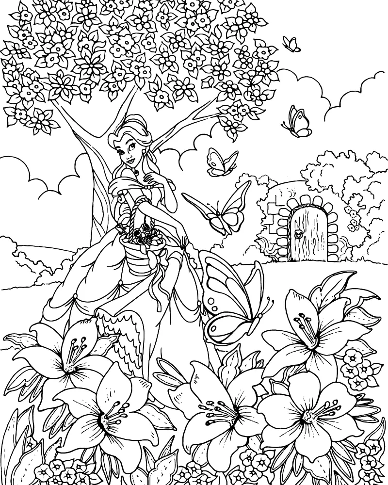 Disney Para Adultos Para Colorear 5
