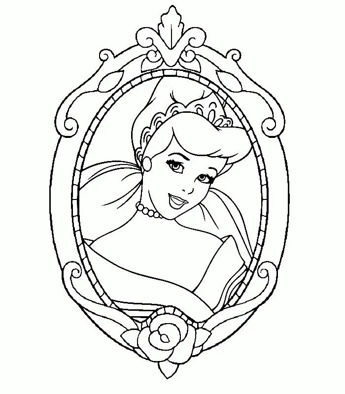 Princesas Disney Para Colorear 36