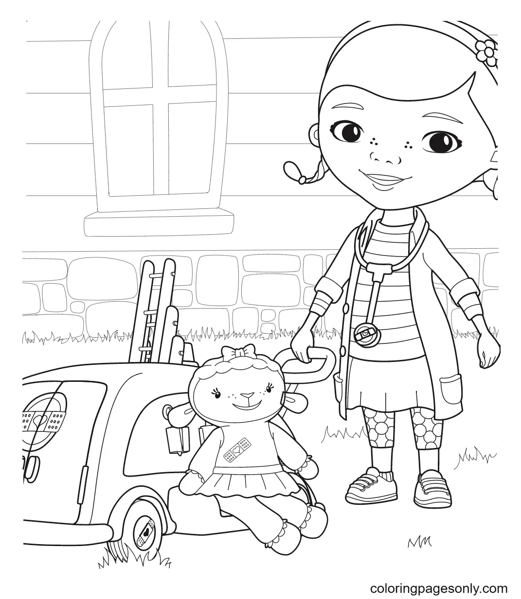 Doc McStuffins Coloring Pages 45
