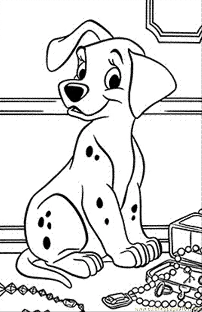 Dog Coloring Pages 106