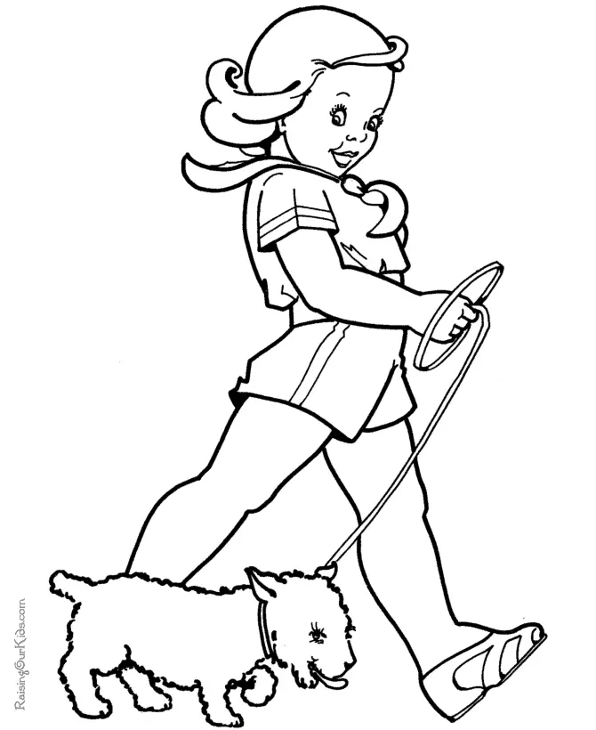 Dog Coloring Pages 55