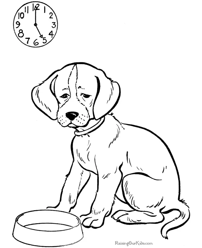 Ausmalbilder Hund 69