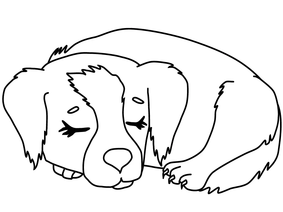 Dog Coloring Pages 92