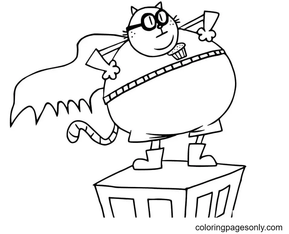 Dog Man Coloring Pages 19 Printable for Free Download