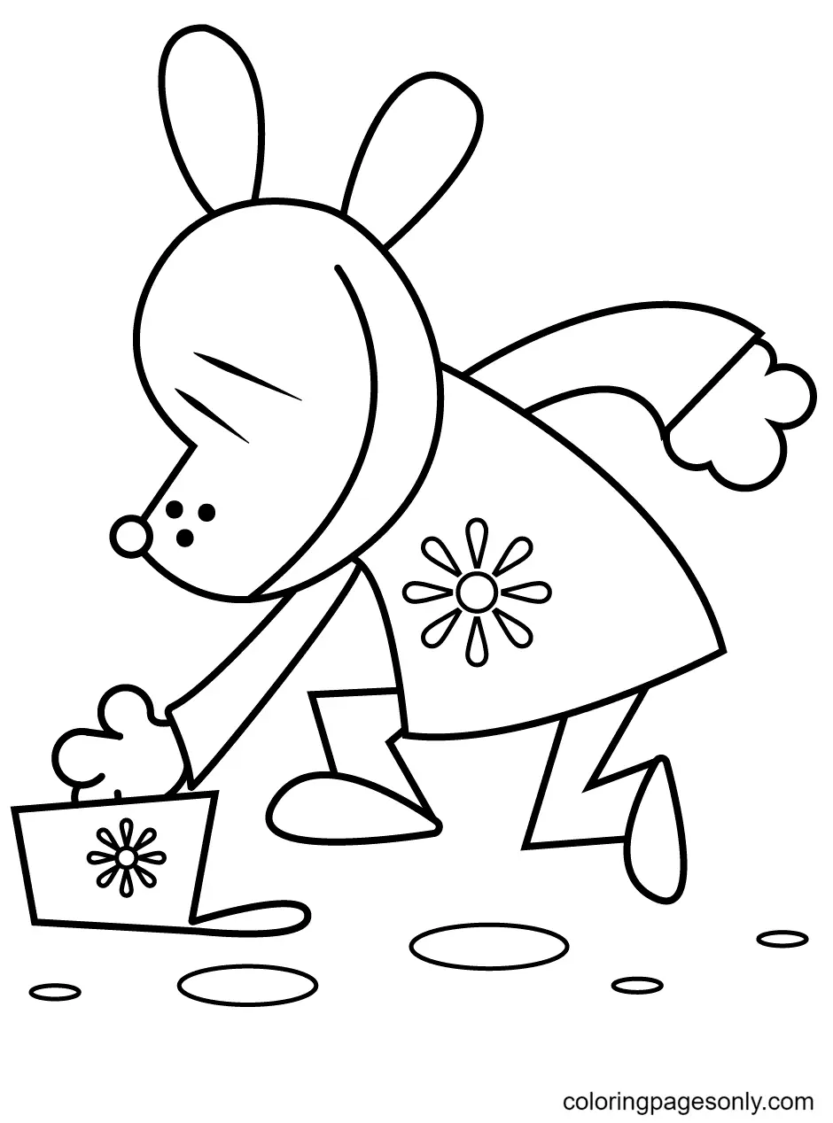Dog Man Coloring Pages