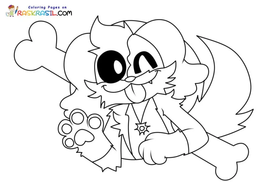 DogDay Coloring Pages 4