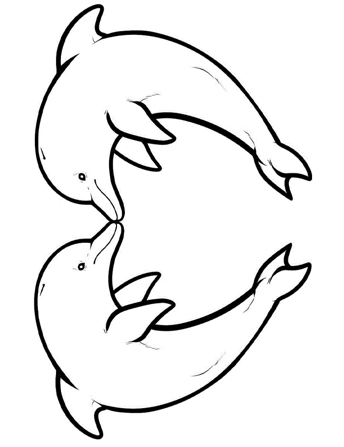 Dolphin Coloring Pages 70