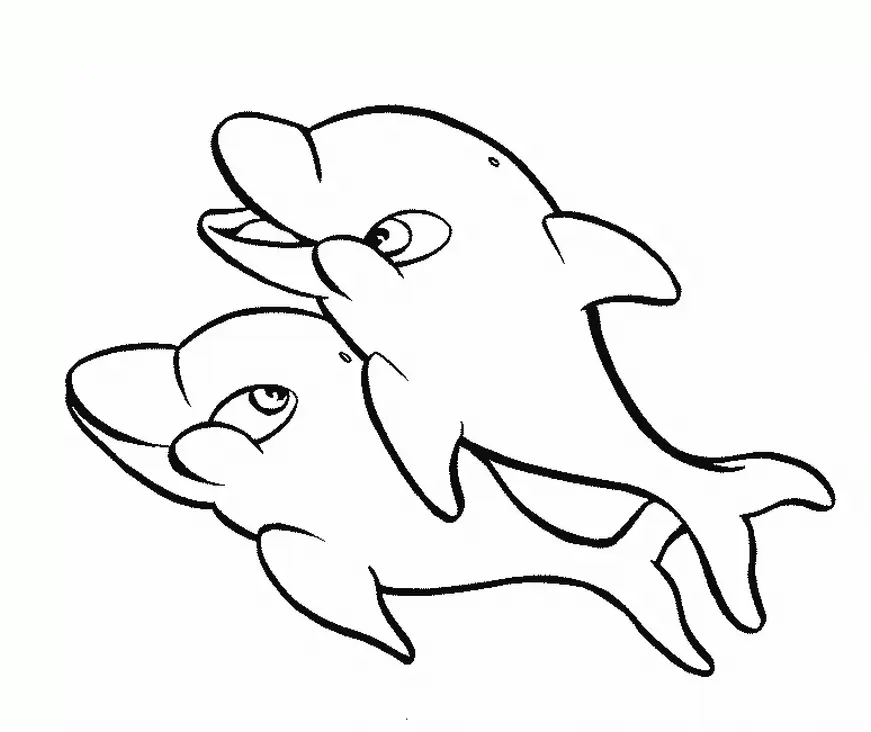 Delfines Para Colorear 73
