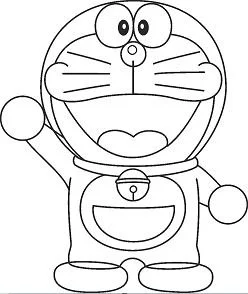 Doraemon Para Colorear 1