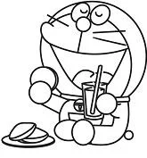 Doraemon Coloring Pages 117