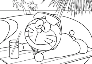 Doraemon Para Colorear 129