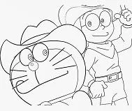 Doraemon Para Colorear 13