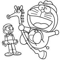 Doraemon Coloring Pages 138