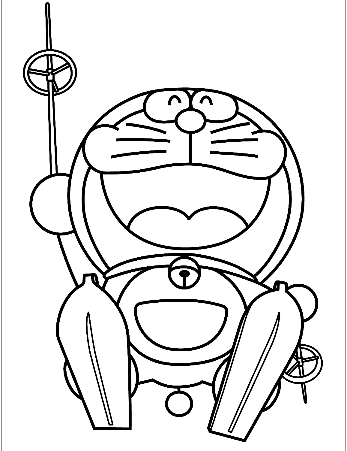 Doraemon Para Colorear 142