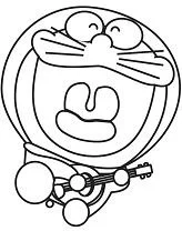 Doraemon Coloring Pages 145
