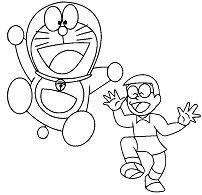 Doraemon Ausmalbilder 2