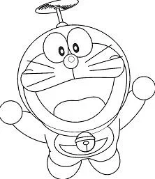 Doraemon Ausmalbilder 20