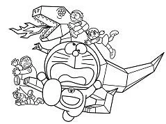 Doraemon Ausmalbilder 35