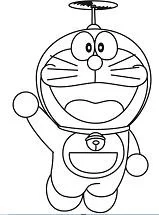 Doraemon Ausmalbilder 6
