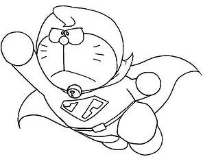 Doraemon Coloring Pages 65