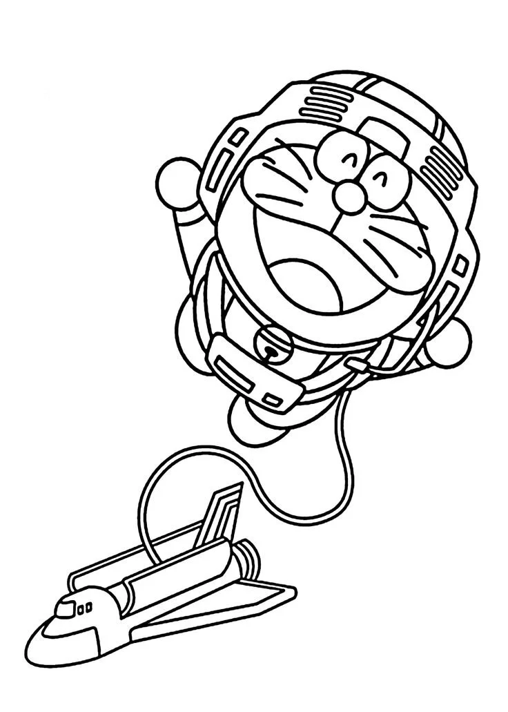 Doraemon Para Colorear 77