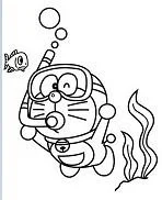 Doraemon Ausmalbilder 90