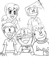 Doraemon Ausmalbilder 91