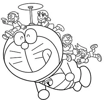 Doraemon Para Colorear 92