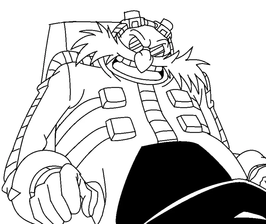 Dr Eggman Coloring Pages 15
