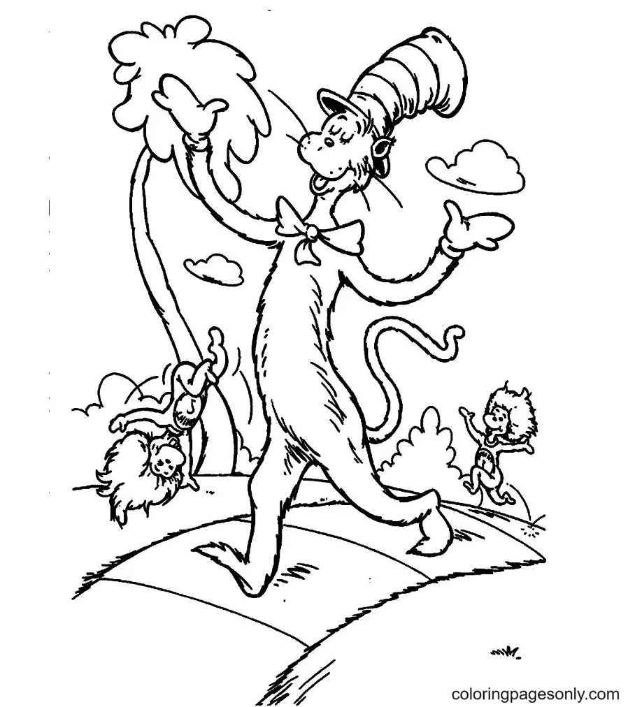 Dr Seuss Ausmalbilder 12