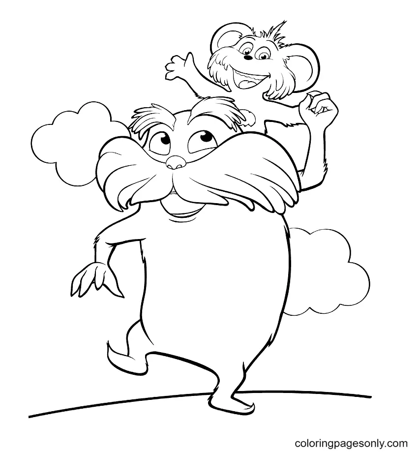 Dr Seuss Ausmalbilder 13