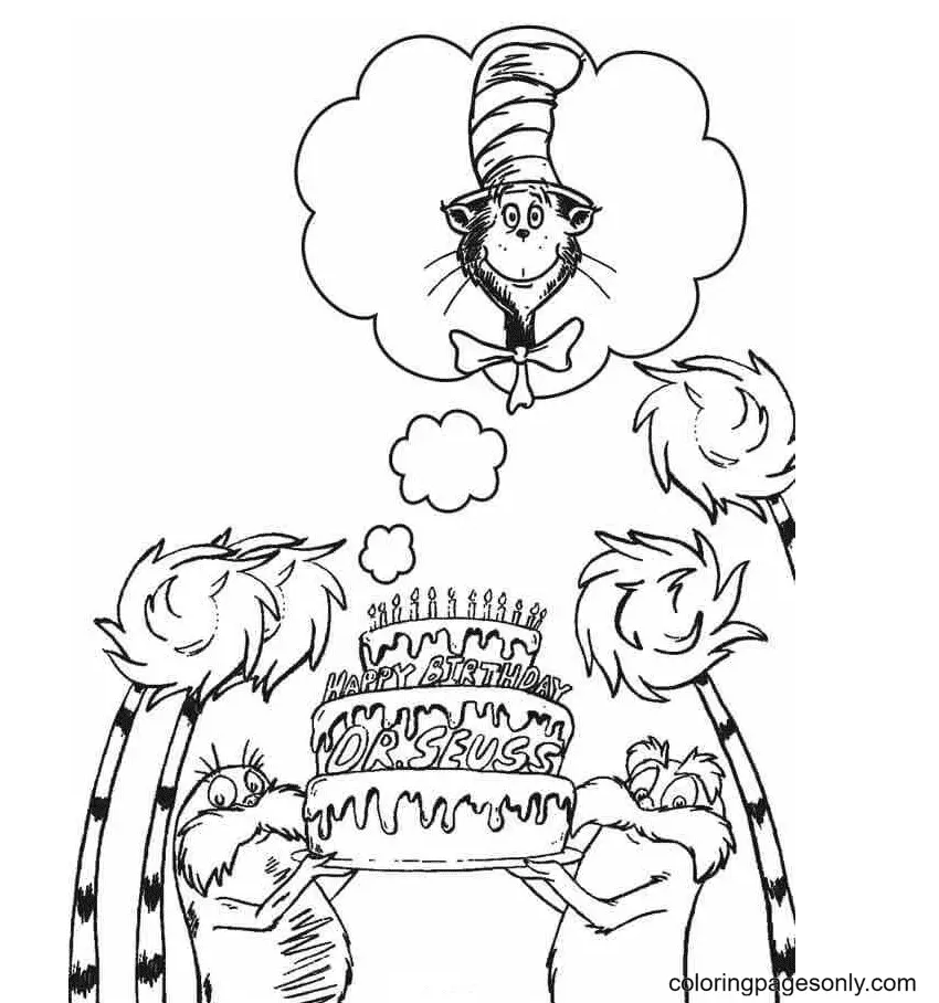 Dr Seuss Ausmalbilder 17