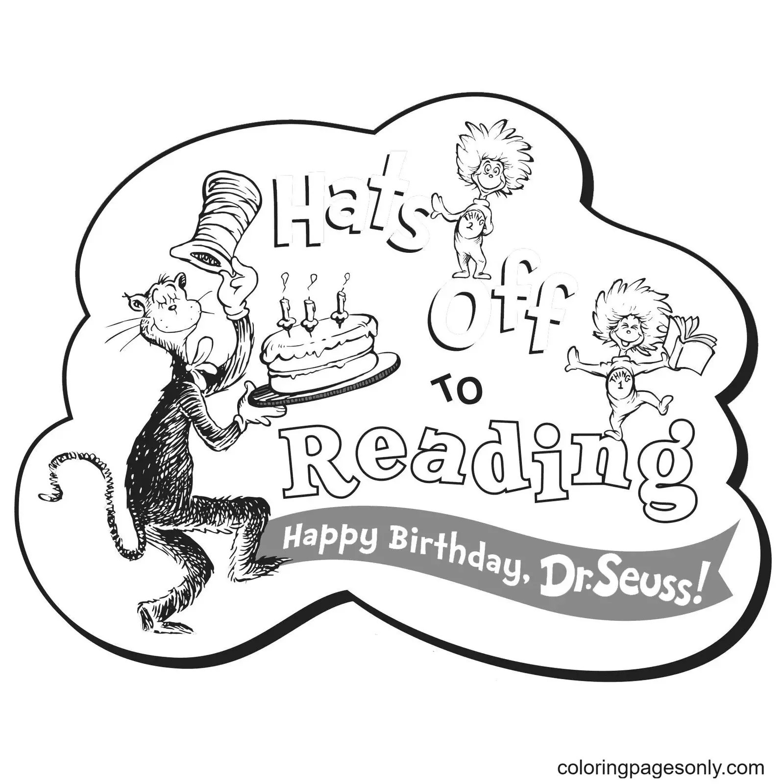 Dr Seuss Ausmalbilder 33