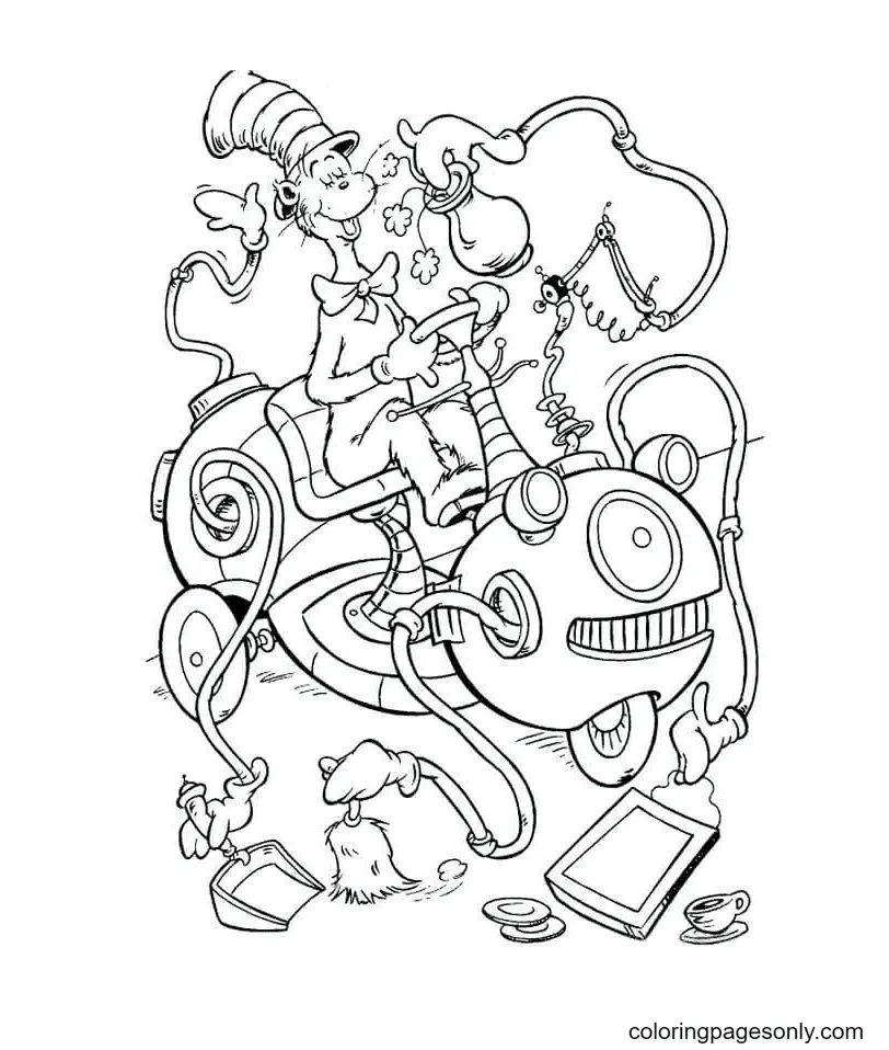 Dr Seuss Ausmalbilder 4