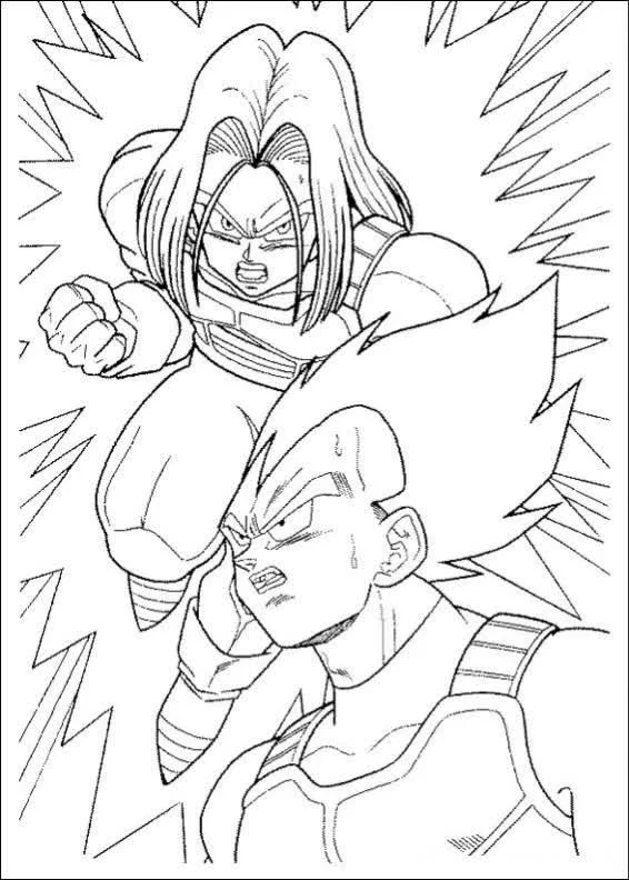 Dragon Ball Z Para Colorear 48