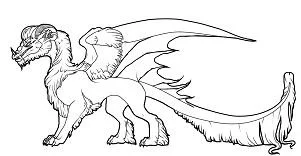 Dragon Coloring Pages 101