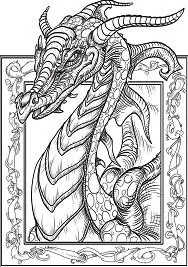 Drachen Ausmalbilder 12