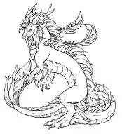Drachen Ausmalbilder 28